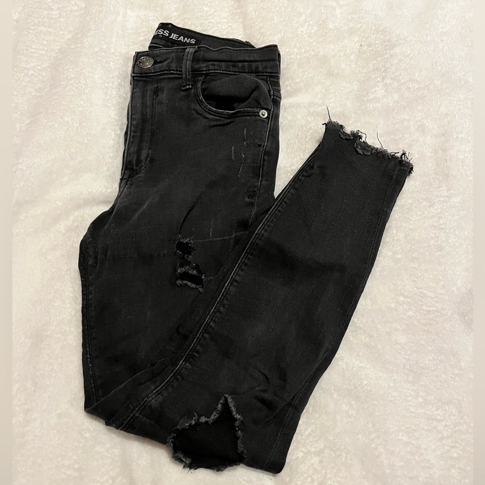 HIGH RISE ANKLE LEGGING JEANS - Picture 4 of 5